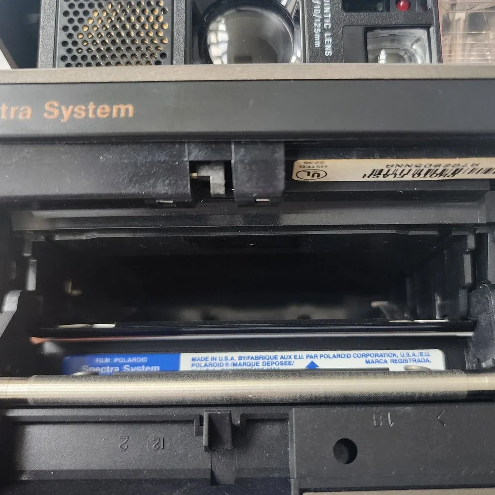 Polaroid Spectra System QPS Instant Camera W‎ Case Quintic AF Retro Photography